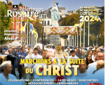 Pèlerinage du Rosaire 2024 : « Marchons à la suite du Christ ! »