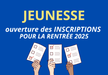 Ouverture des inscriptions pour la jeunesse