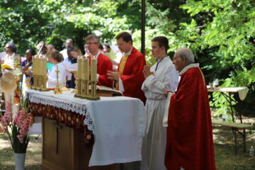 Messe de départ de don Armand – Fête paroissiale